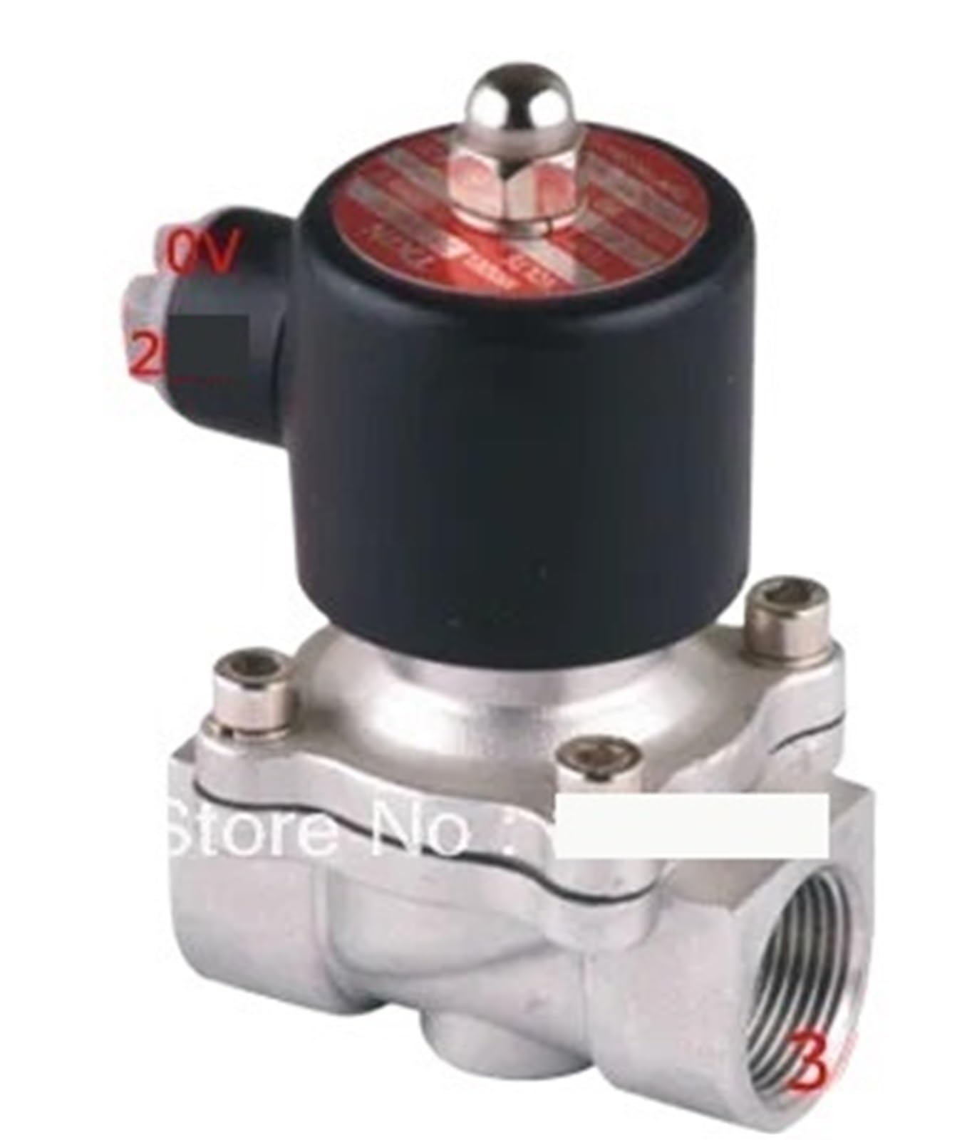 Electrovanne 1,9 cm inox 2S200-20 pour automatiser l'arrosage eau chaude