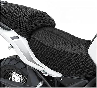 Motorbike Seat Cover Motorcycle Accessories Anti-Slip Mesh Fabric Seat Cover Breathable Cushion for Benelli TRK502 TRK 502 TRK 502X
