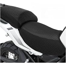 Motorbike Seat Cover Motorcycle Accessories Anti-Slip Mesh Fabric Seat Cover Breathable Cushion for Benelli TRK502 TRK 502 TRK 502X