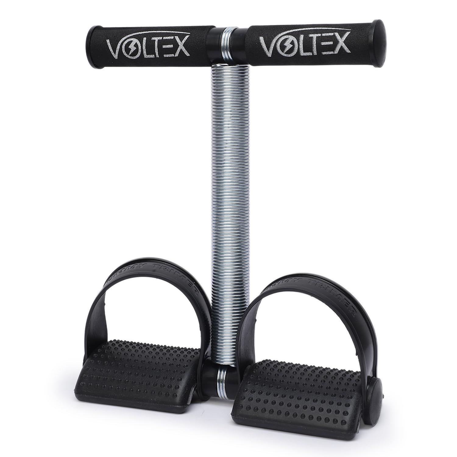 VOLTEX Tummy Trimmer - Ultimate Ab Exerciser for Men and Women | Double Spring Waist Trimmers for Abdominal Workout Black (B0D7WQ96PZ) Amazon Price History, Amazon Price Tracker