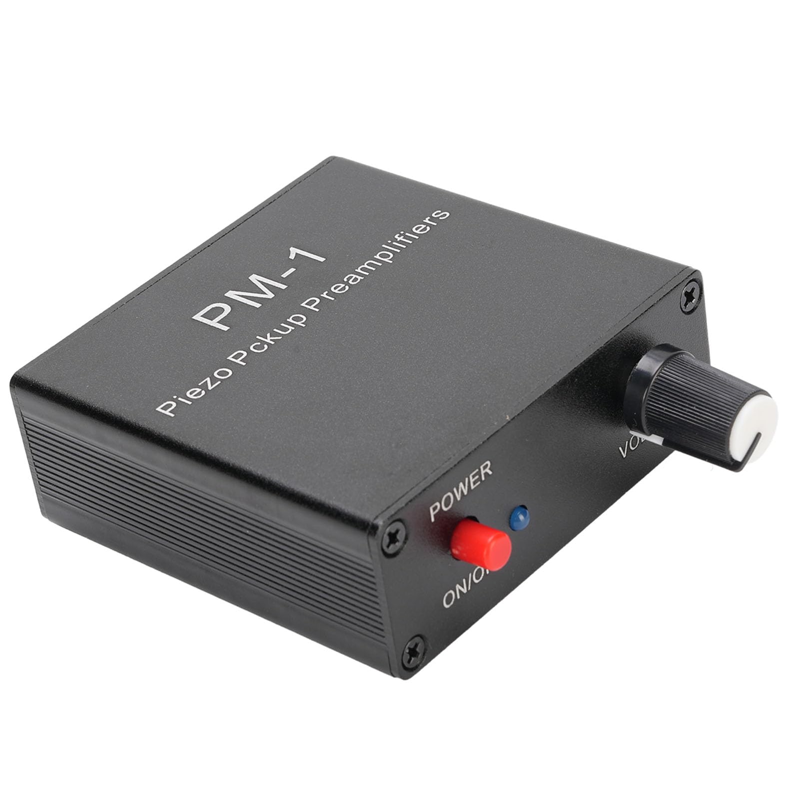 Acoustic Gitarre Preamp Piezo -Pickup -Vorverstärker, Fortschrittliche Sound Technologie, 10 Stunden Batterie, Universelles 6,35 mm Kabel, Hochleistungsdesign, Langlebig und Tragbar, für