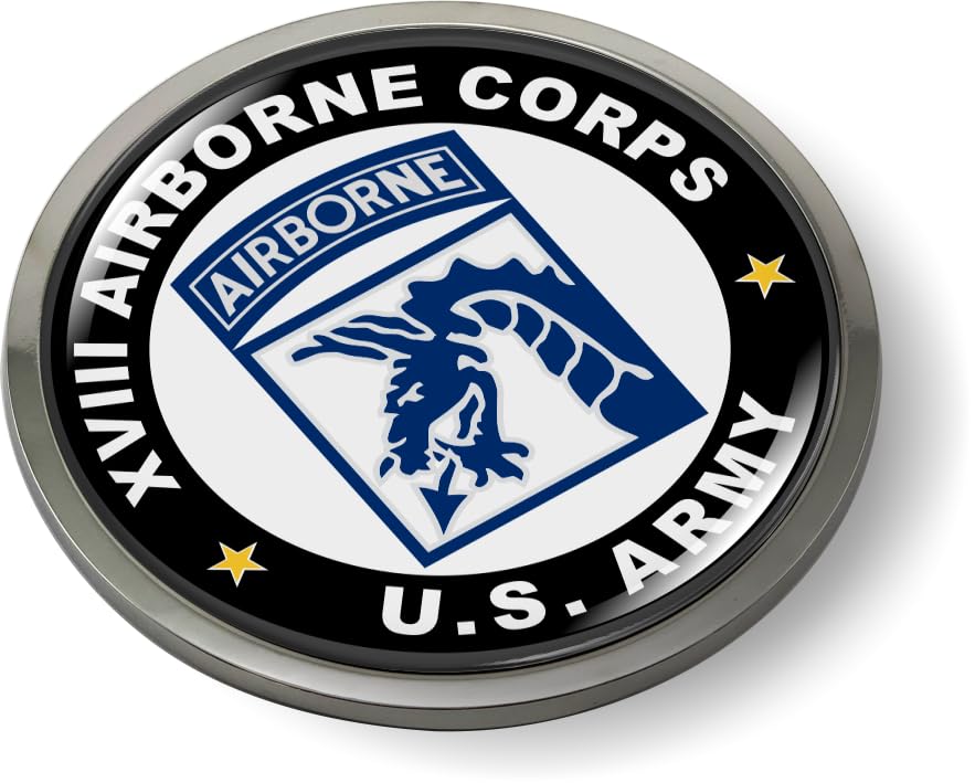 [Officially Licensed US Army Product] - XVIII Airborne Corps CAR Emblem ...