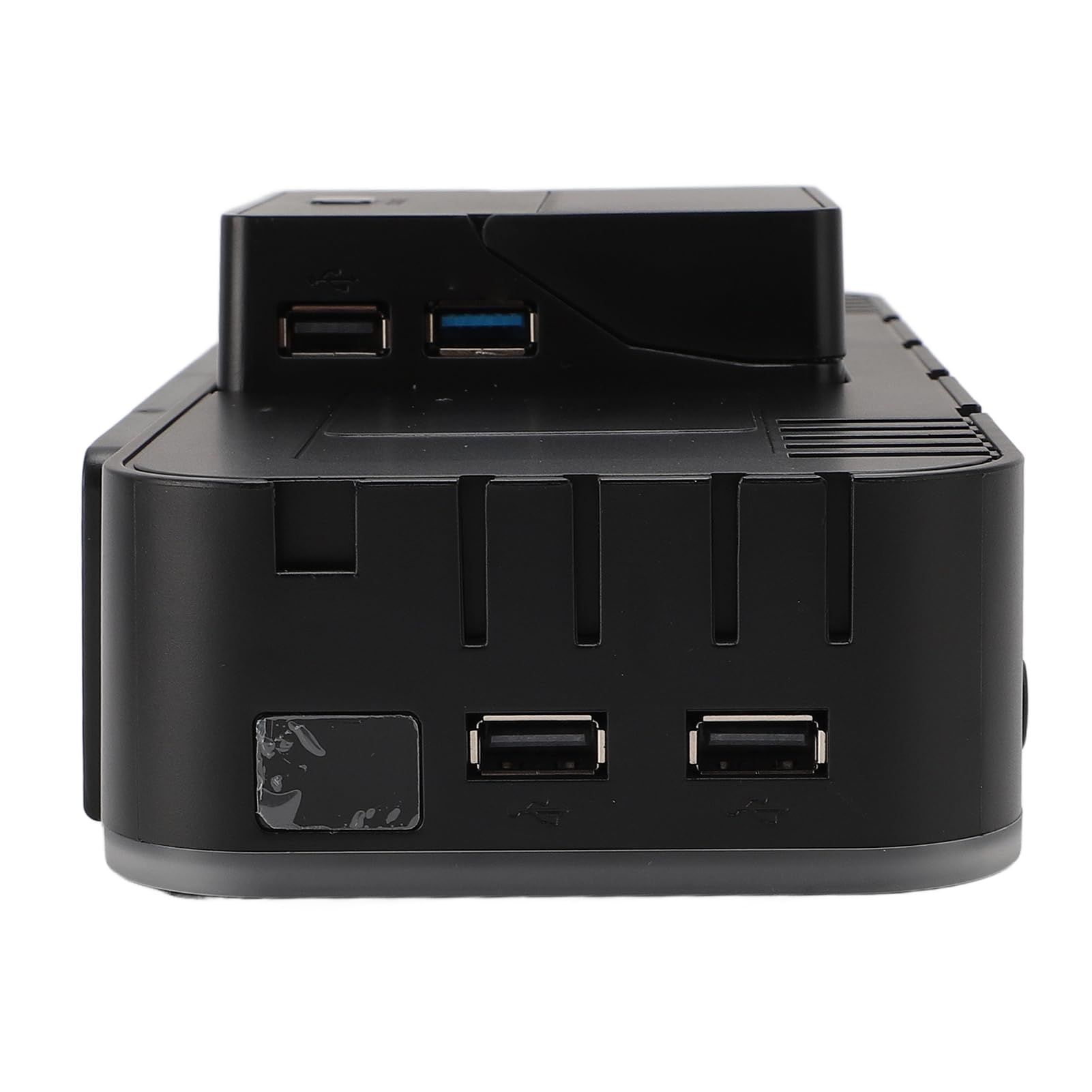Base de Carga de Pared para Consola de Juegos Estante para Kit de Montaje en Pared con Puertos HDMI 1080P 60Hz, Soporte de Almacenamiento para 10 Juegos, Iluminación RGB,