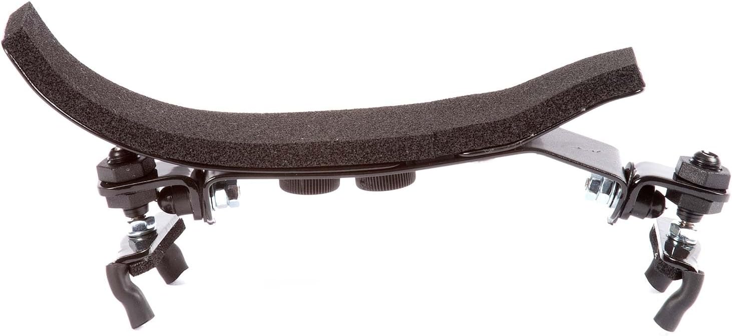 Bonmusica 1/8 Size Violin Shoulder Rest – German-Made, Adjustable Height/Width/Curve, Foam-Padded Comfort for Injury Relief