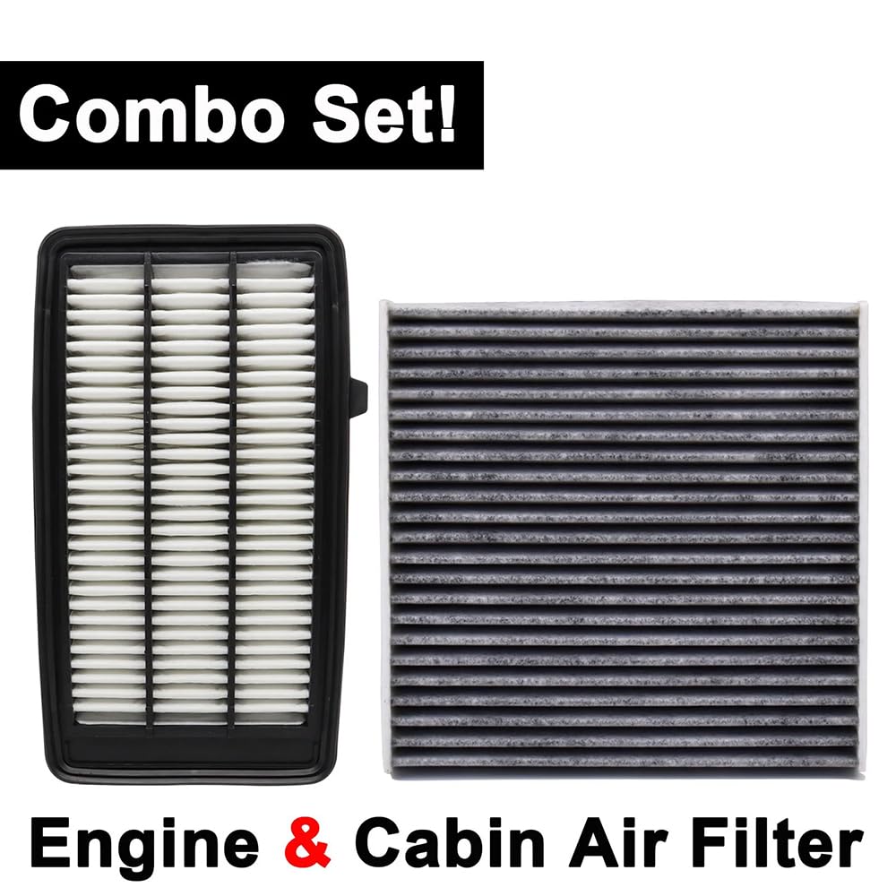 Filtro Abitacolo per Honda CR-V Civic 1.5L Turbo Engine 2017-2020, Filtro Aria abitacolo Auto 17220-5AA-A00/80292-TF0-G01