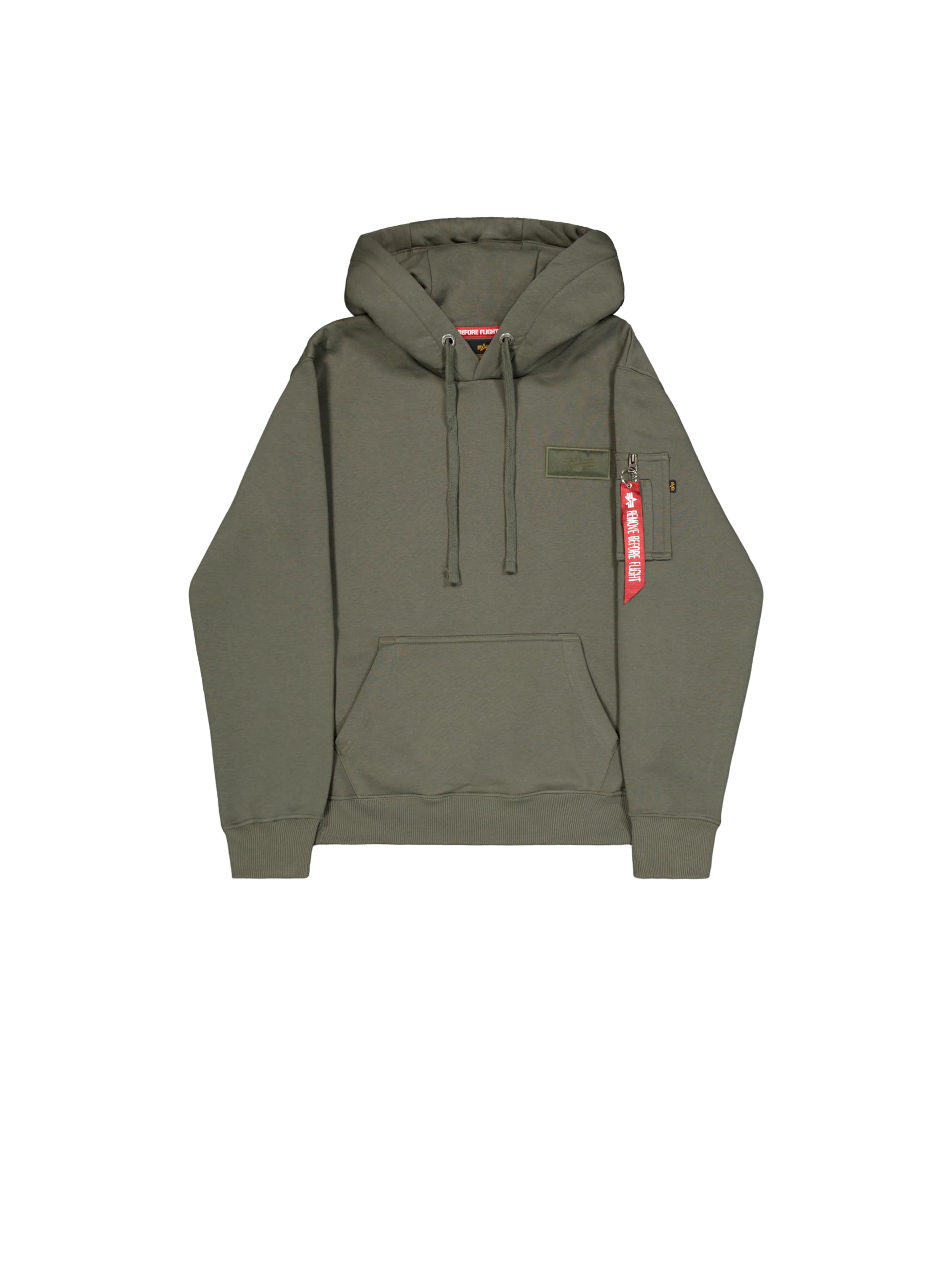 Alpha Industries Back Print Hoody Felpa con Cappuccio Uomo (Pacco da 1)