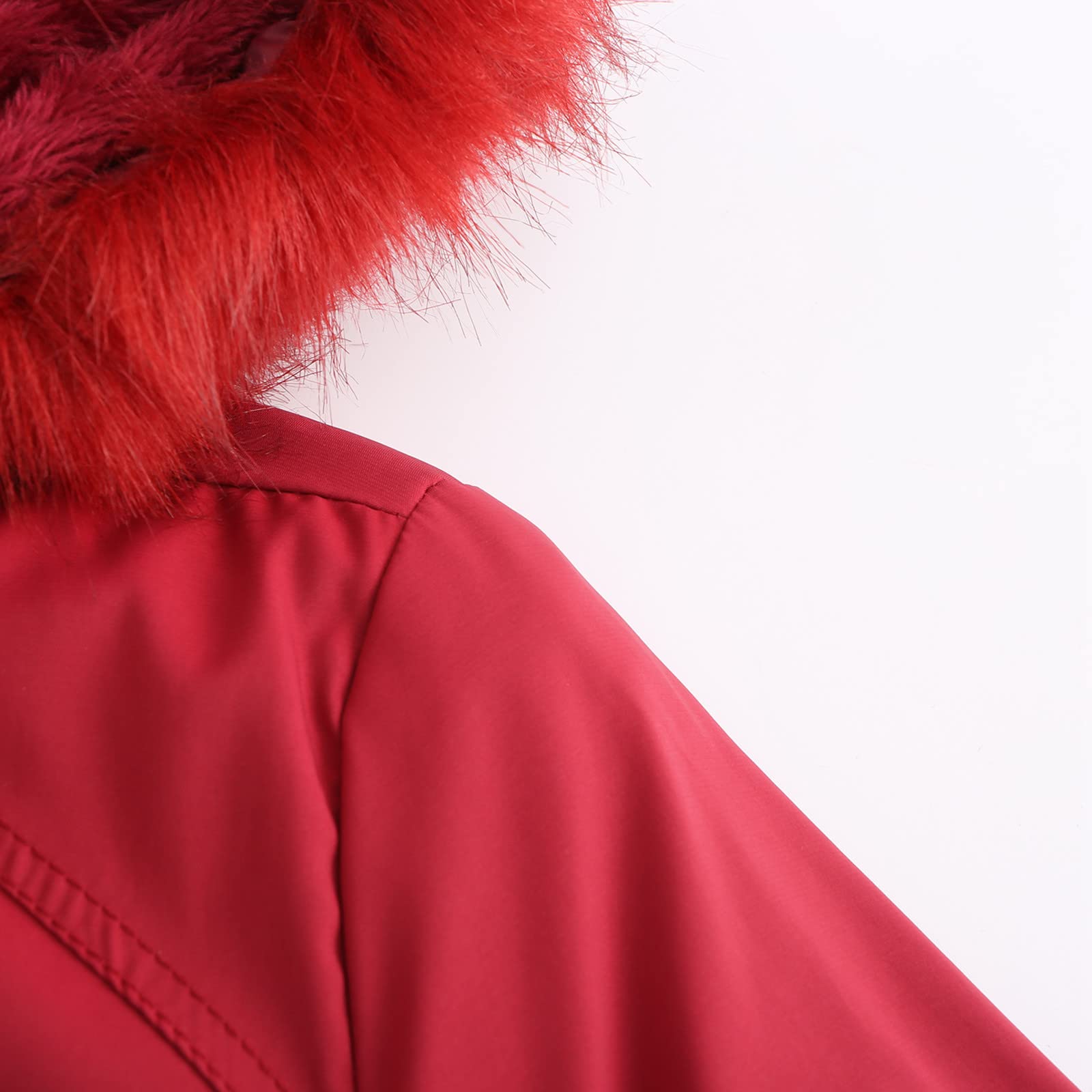 Cappotto invernale da donna, lungo, invernale, con cappuccio, giacca invernale, foderata, calda, per le mezze stagioni, giacca impermeabile per le attività all'aria aperta, giacca in pile, giacca a