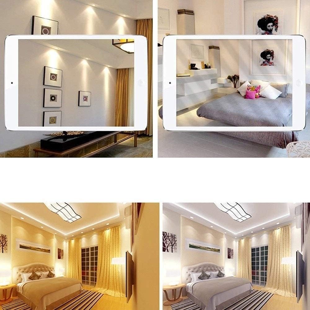 Spotlight，Ultra-Thin Energy Saving Recessed Downlight with Smart Ic Chip Anti-Fog Bathroom Kitchen Flush Mount Spotlight round Aluminum Ceiling Light Night Lights Elevator Luminaire Led/War