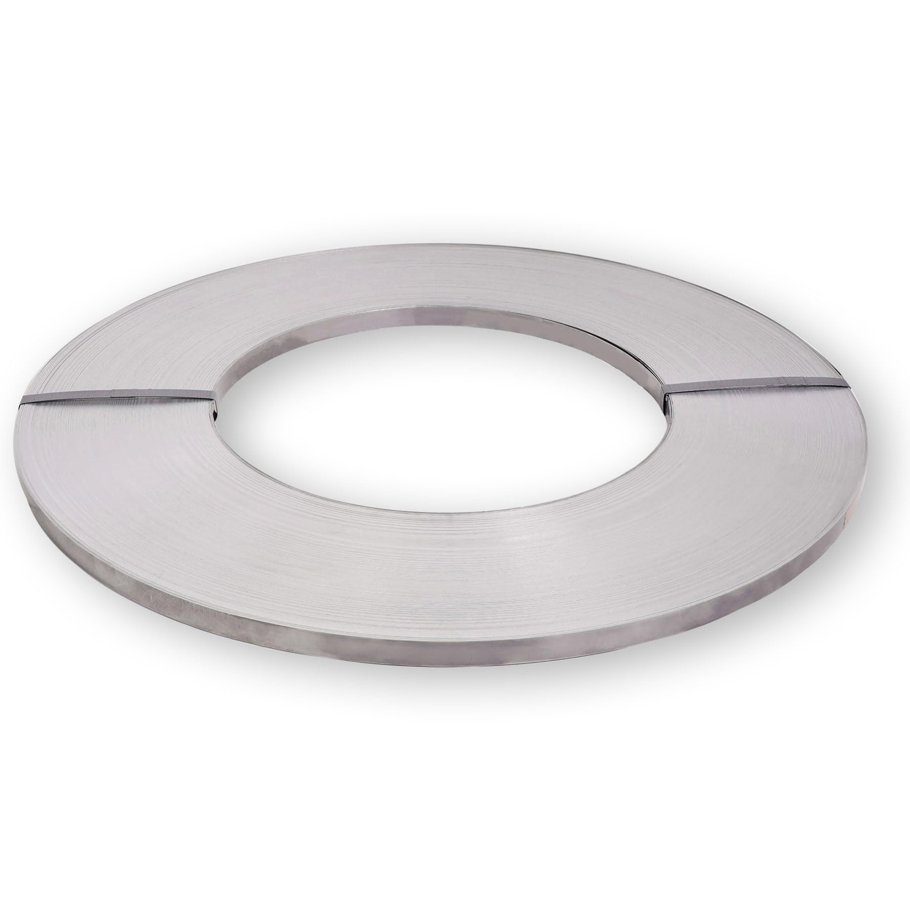 1 Rolle Verpackungsstahlband 19×0,63mm | blank | Scheibenwicklung einlagig/einschichtig | Stahlbandumreifung und Sicherung von sperrigen und schweren Gütern