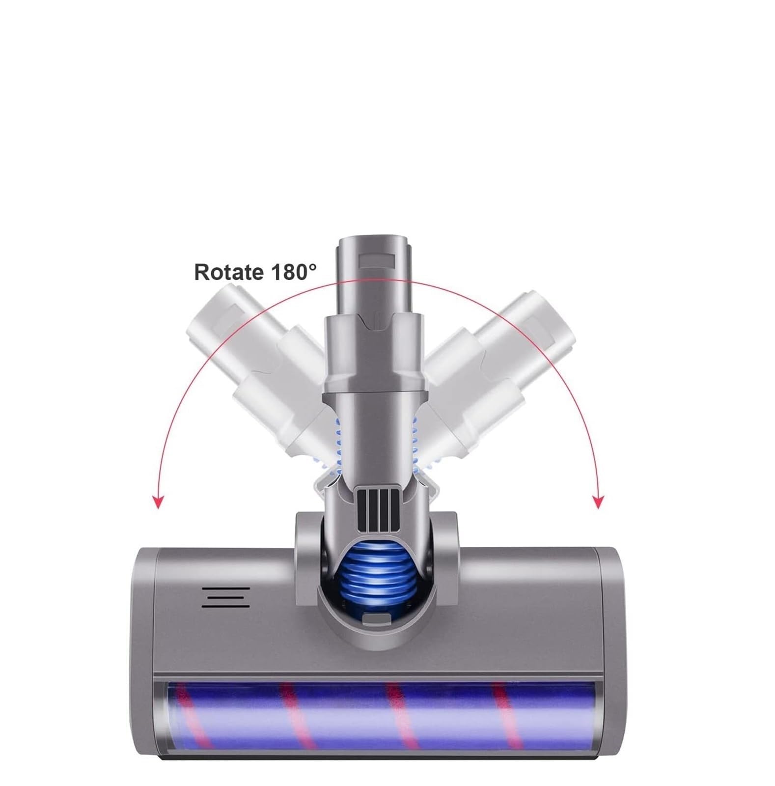 Herramienta Motorizada For Cabezal De Cepillo De Piso, Compatible Con Dyson, V6, DC58, DC59, DC61, DC62, Accesorios For Cepillo De Piso Con Cabezal De Rodillo Barredor Suave