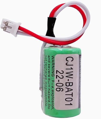 Miniatura 2 de (5 piezas 3V 1000mAh CR14250SE CJ1W-BAT01 Li-MnO2 Batería Reemplazo para Omron CJ1M CJ1G CJ2M CJ2G CP1E CP1L CP1H COMP-311 PLC Controlador con