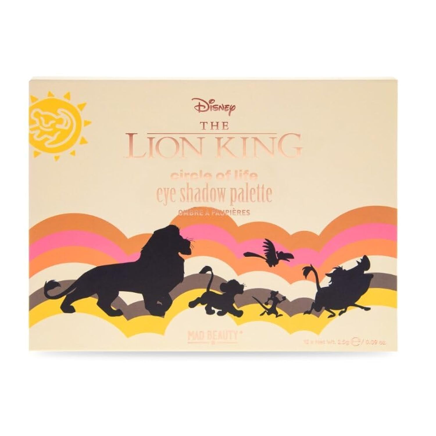 Disney The Lion King Eye Shadow Palette 2.5G-image