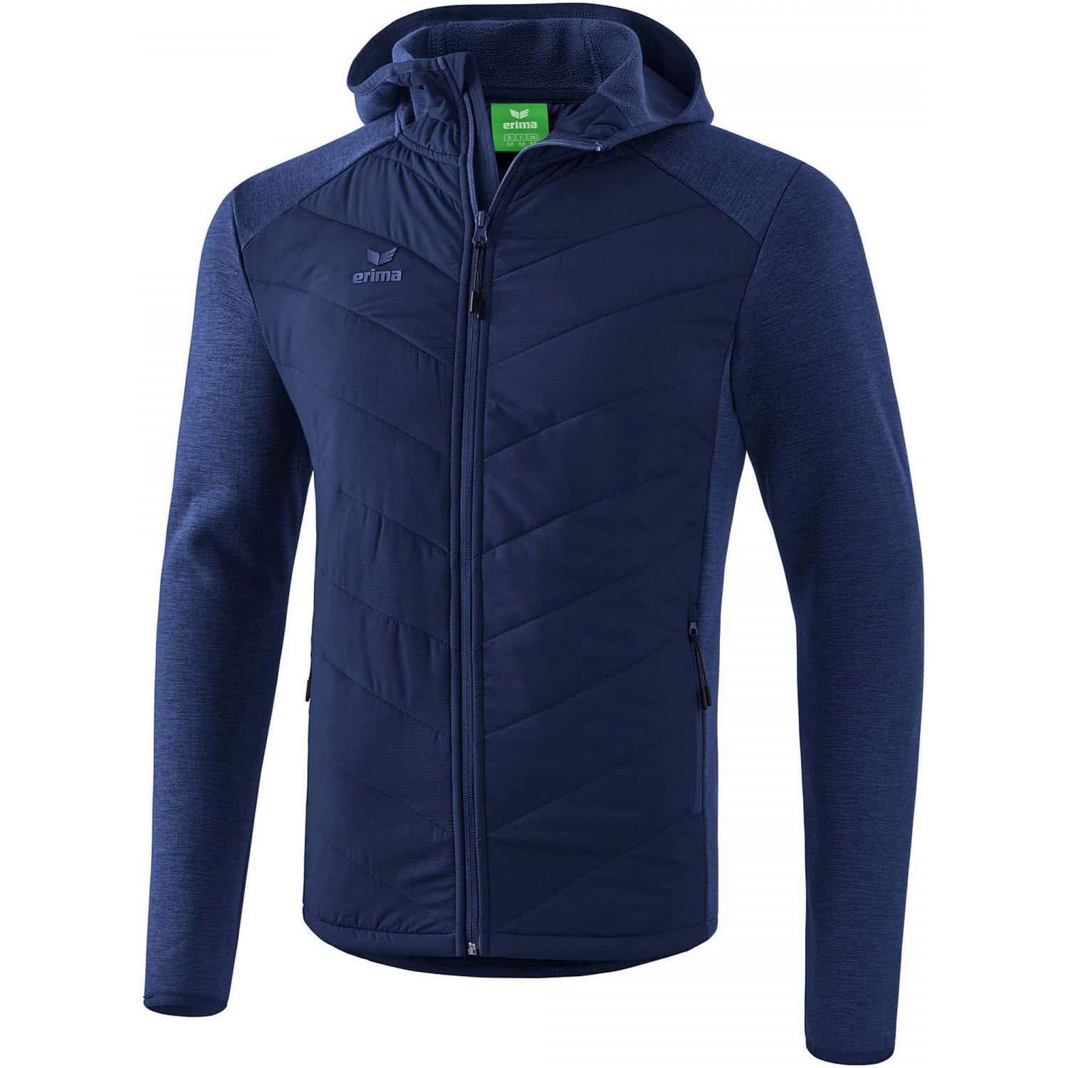 Erima Men Quilted Jacket - New Navy, Medium