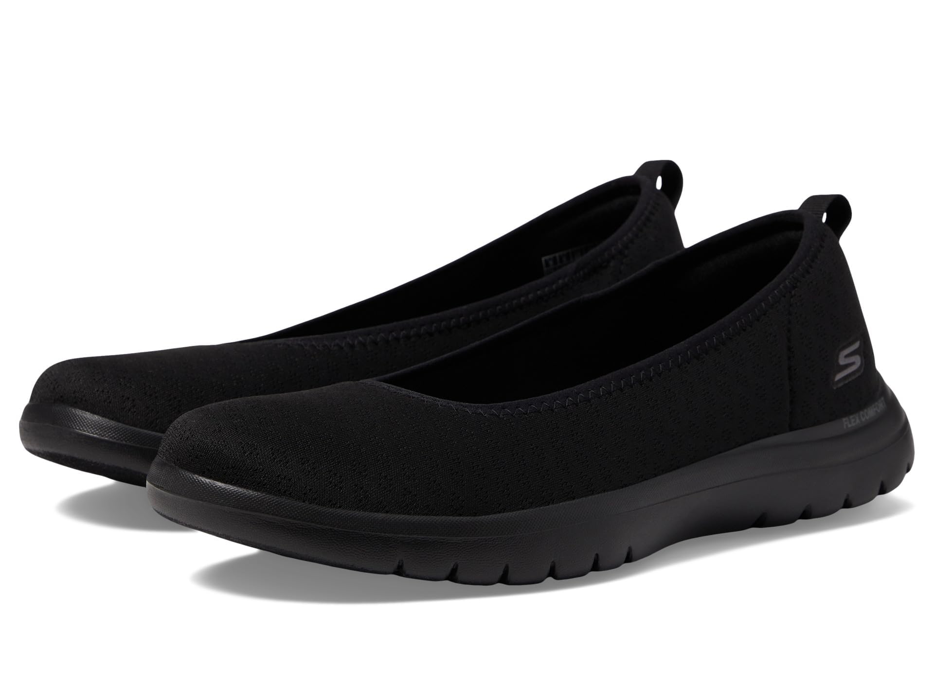 Skechers Women's Slip On Slippers, Black, 7.5 UK