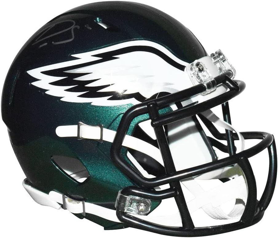Darius Slay Jr Autographed Philadelphia Eagles Speed Mini Helmet - Hand Signed & Beckett Authenticated : Collectibles & Fine Art