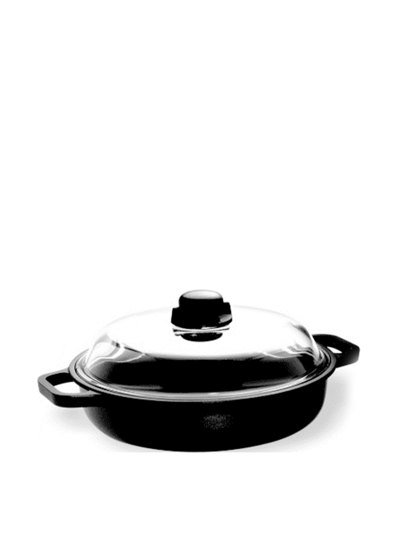 Risolì Tegame Con Coperchio Induction Antracite 24 cm