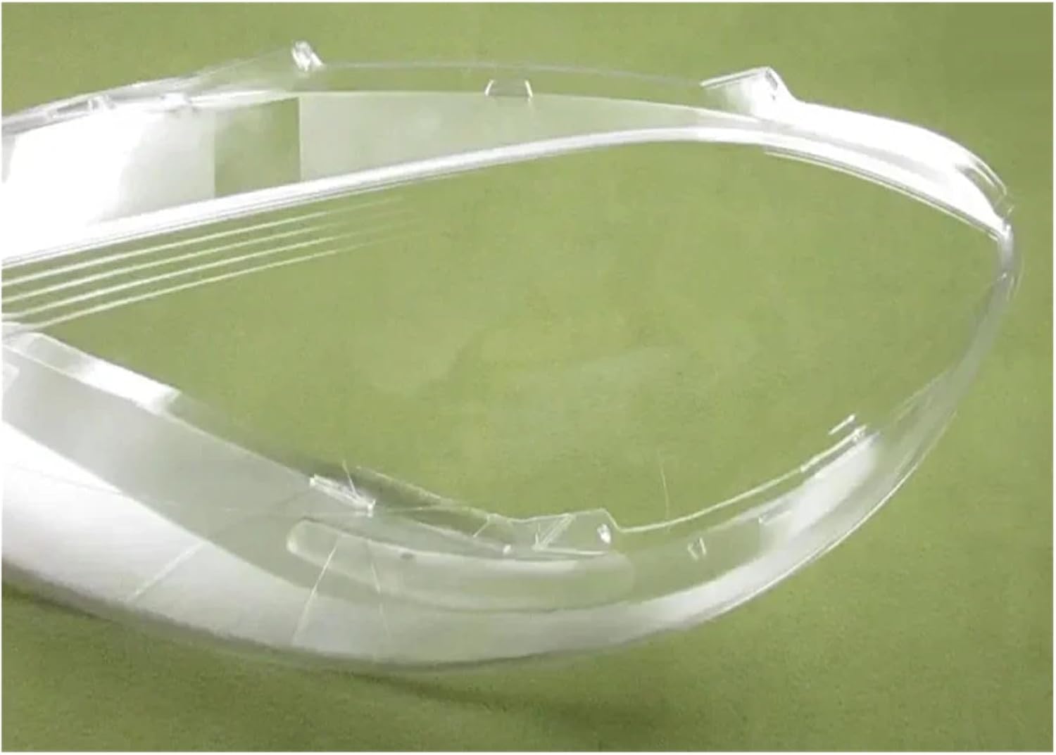 Compatible for Volvo V40 2013-2016 Car Accessories Headlight Lens Cover Headlamp Shell Lampshade Transparent Shade Mask (Left)