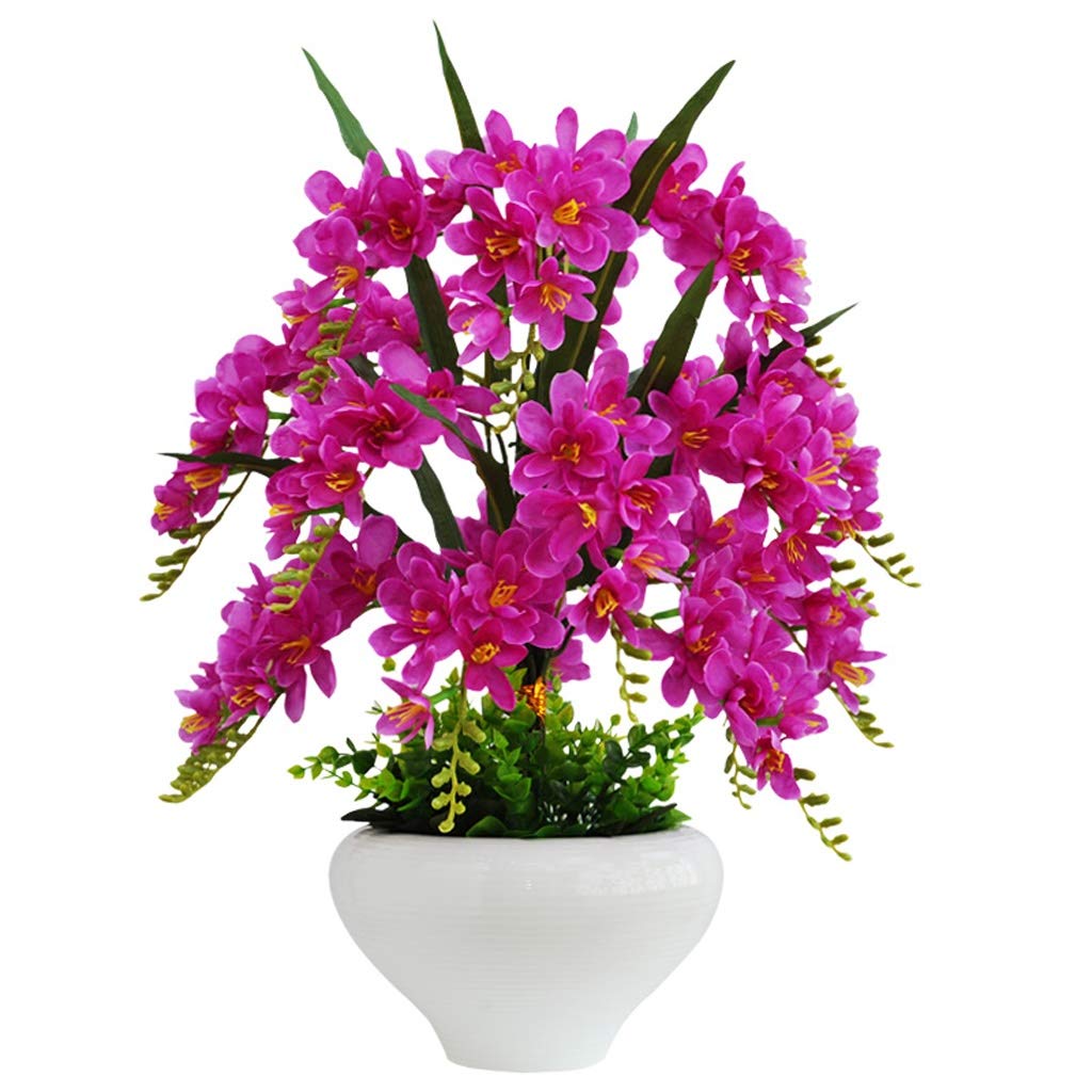 Phalaenopsis fleurs artificielles set de décoration pour table