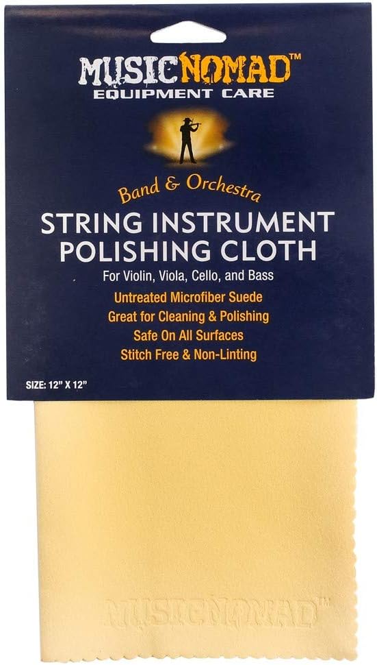 String Instrument Premium Microfiber Polishing Cloth (MN731) 12" x 12"