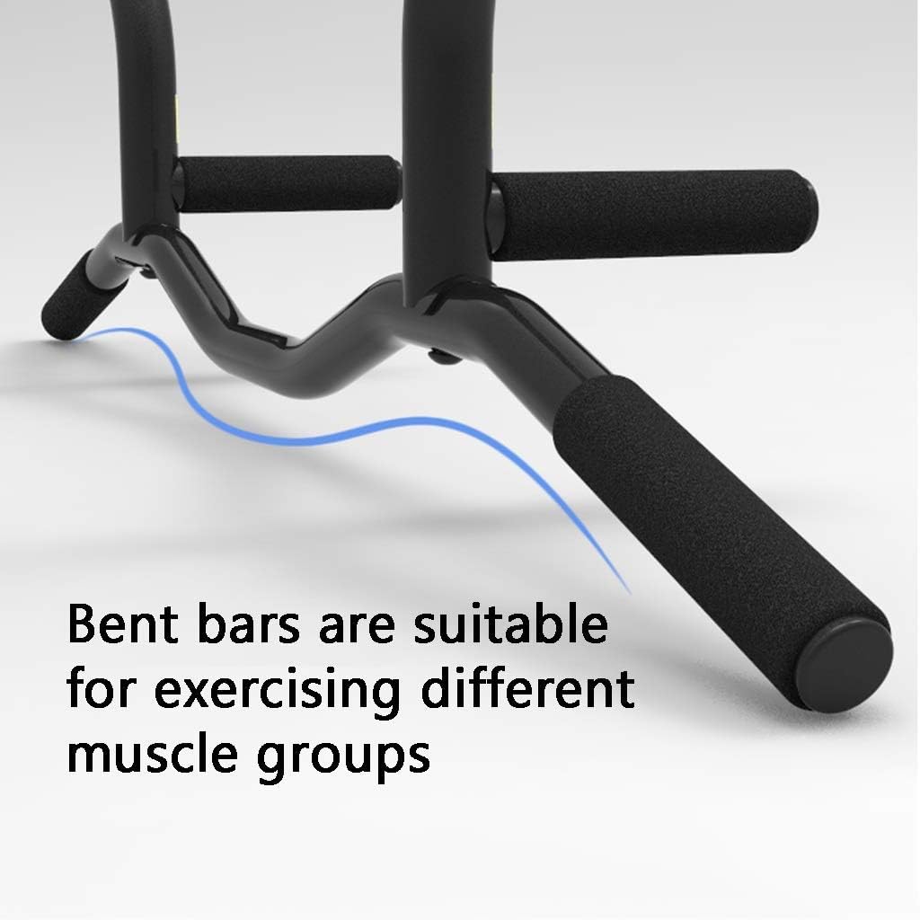 Pull-Up Bars Household Steel Horizontal Bar Wall-Mounted, Multi-Handle Exercise Strength Training Fitness Equipment, Safe Load 300kg,Style2，Style1
