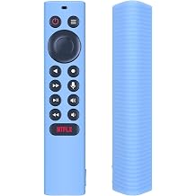 Protective Case for NVIDIA Shield Android TV Pro 4K HDR Streaming Media Player,Shockproof Remote Bumper Back Cover-Light Blue
