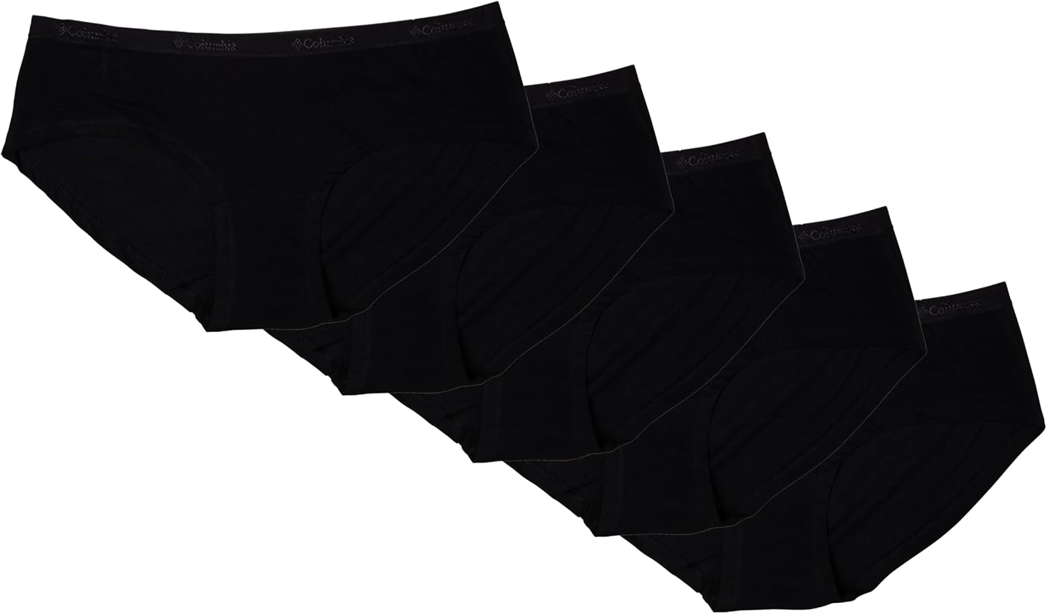 Columbia Women's 4-way Stretch Cotton Hipster 5-pack