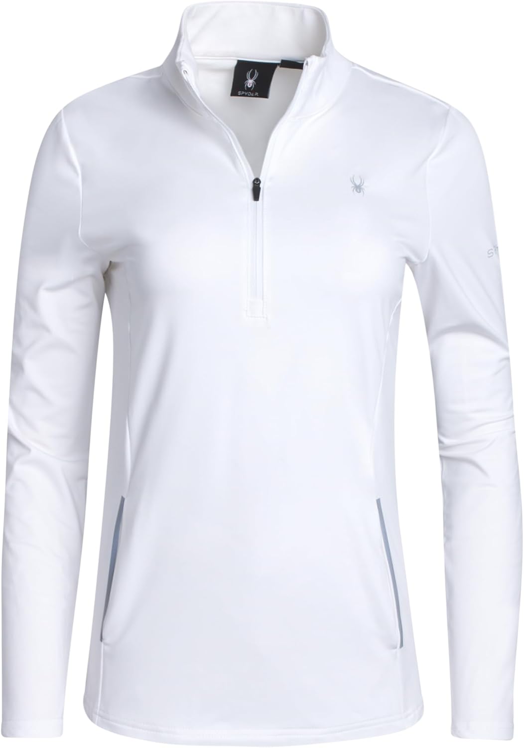 Spyder Womens Quarter Zip Pullover - Performance Fleece 1/4 Zipper Mock Neck Sweatshirt - Athletic Quarter Zip Pullover Women - Image 6