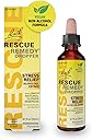 RESCUE Bach Remedy Dropper 20mL, Natural Stress Relief, Homeopathic Flower Essence, Vegan, Gluten & Sugar-Free, Non-Habit Forming (Non-Alcohol Formula)