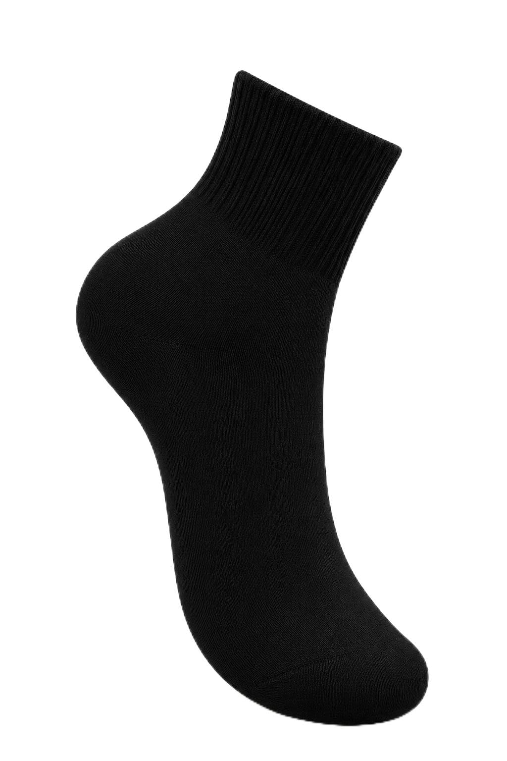 5651 Men's Black Ankle Sports Socks (PO3)-picture-38