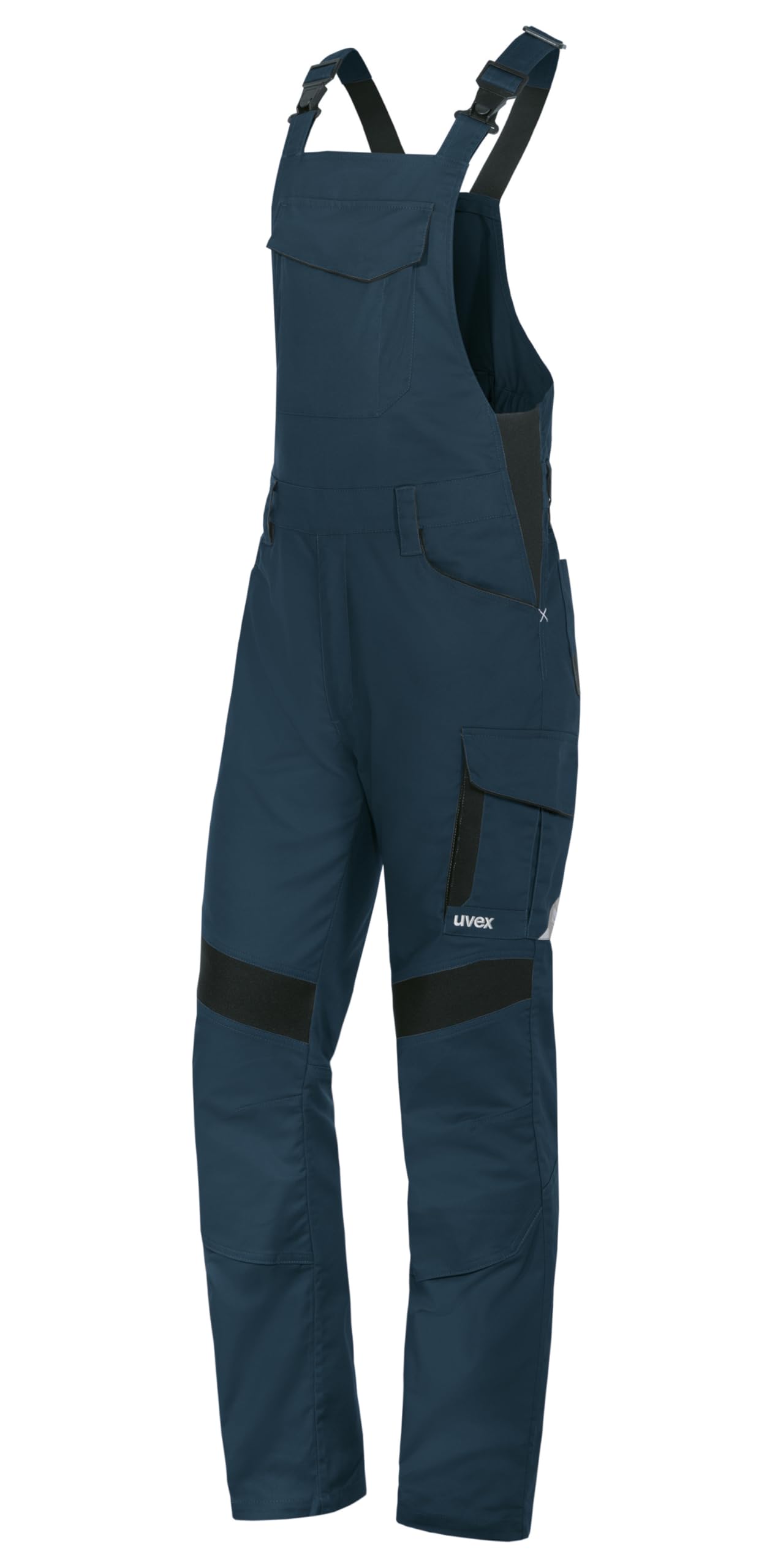Uvex suXXeed Industry Lange Arbeits-Latzhose - Herren-Arbeitshose mit vielen Taschen