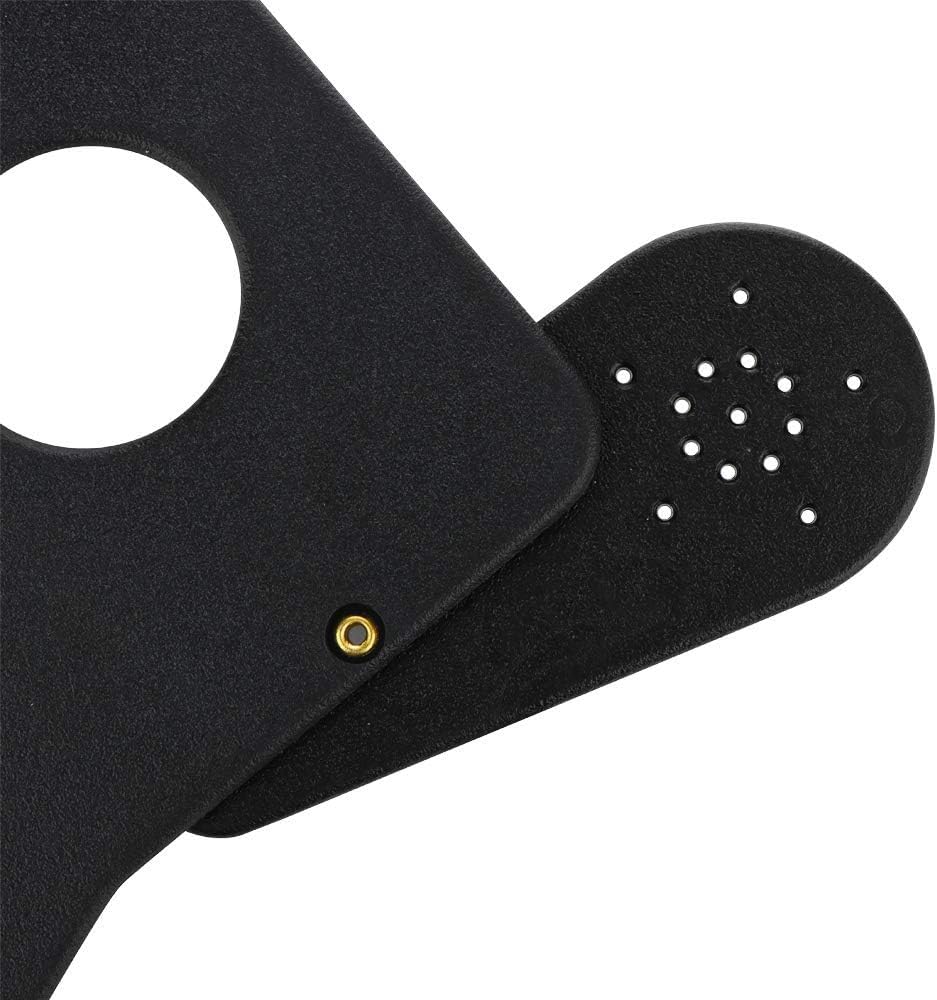 KASHSURG 4 Pcs Ophthalmic Eye Occluder for Ophthalmologists Orthoptists Optometrists Eye Exam Tool (Black)