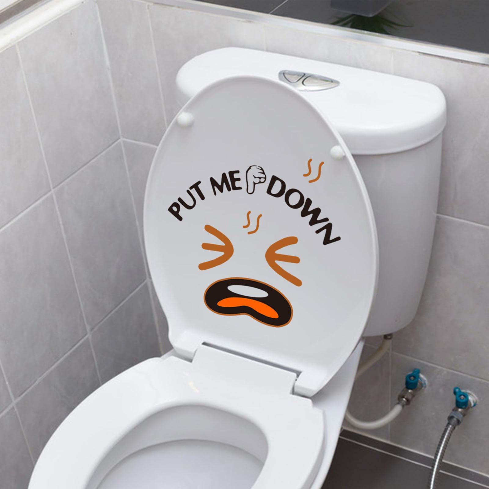 Stickers UK Funny Toilet Seat Decal - \, image size:1601x1601