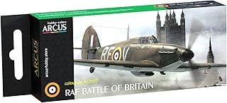 Arcus A3007 Acrylic paints set RAF Battle of Britain 6 colors in set 10ml