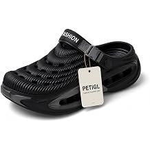Garden Clogs Unisex EVA Slip-On Shoes with Arch Support, Lightweight Breathable Beach Shoes, Comfortable Outdoor Yard House Sneakers Clogs
