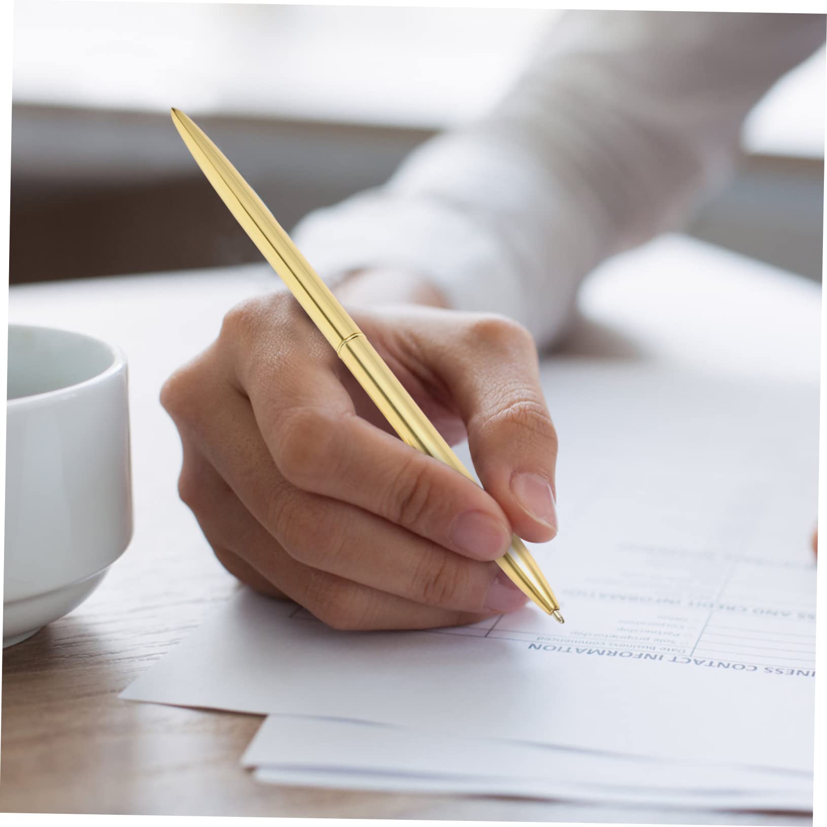 VILLCASE 10stücke Kugelschreiber Für Büro Und Geschäft Eleganter Schreibstift Mit Schnelltrocknender Für Bank Hotel Und Konferenzen