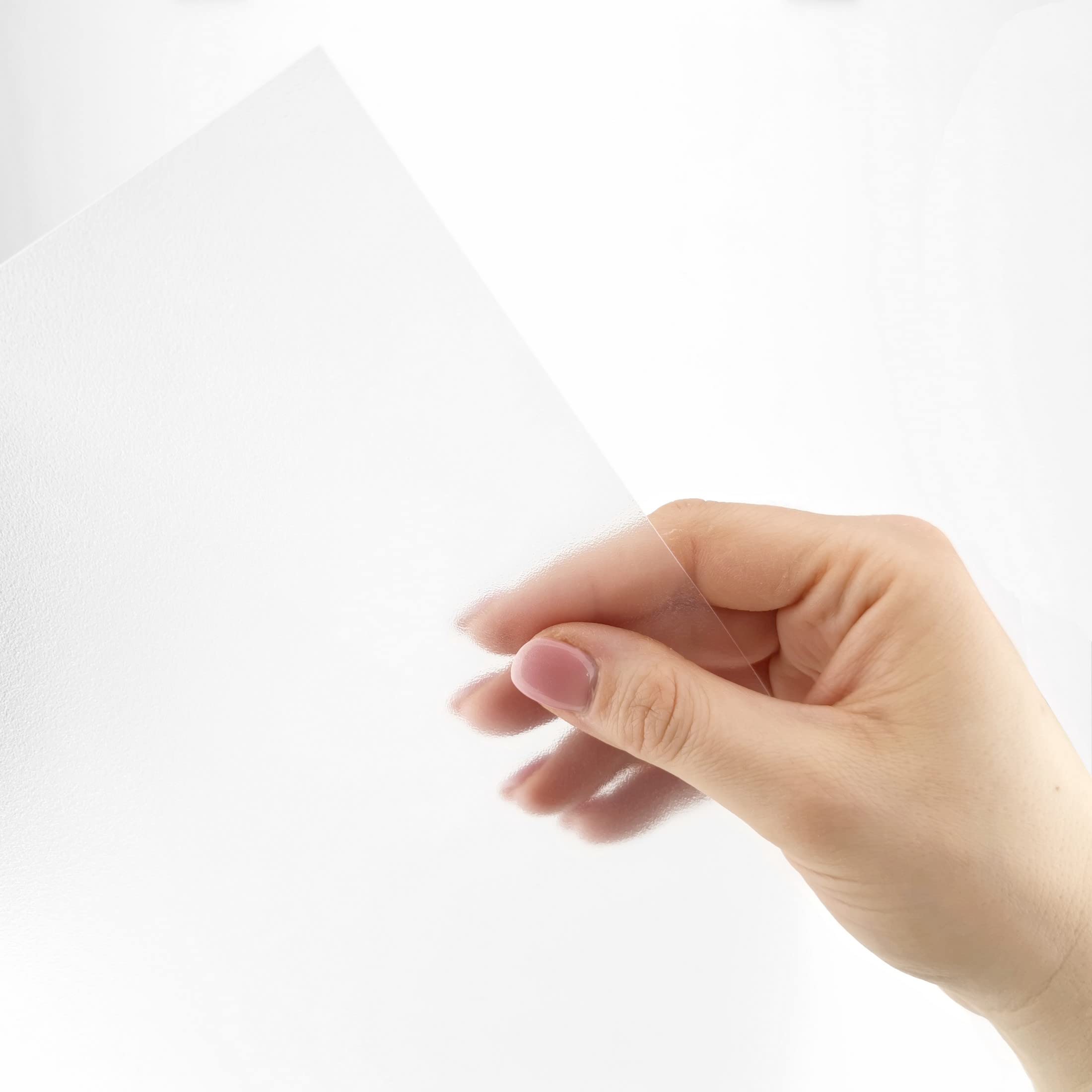 Buste Perforate Trasparenti A4 - 50 Micron, Confezione Da 100, Polipropilene, Per Ufficio E Casa - Foto 5