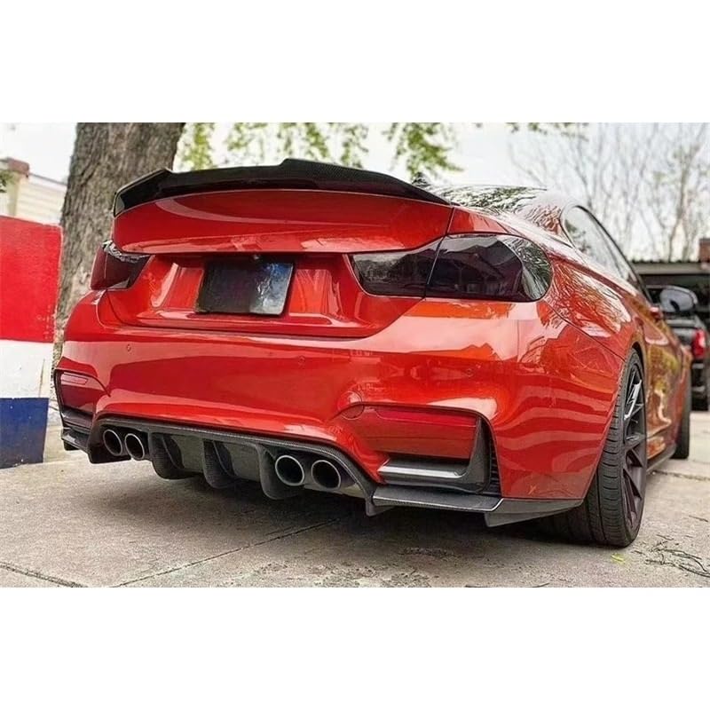 Remplacer un diffuseur pare-chocs arrière fade par ce becquet lèvre arrière carbone BMW M3 M4 - 3