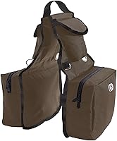 Vista 8 de Majestic Ally Bolsa de sillín de nylon 1000D para montar a caballo