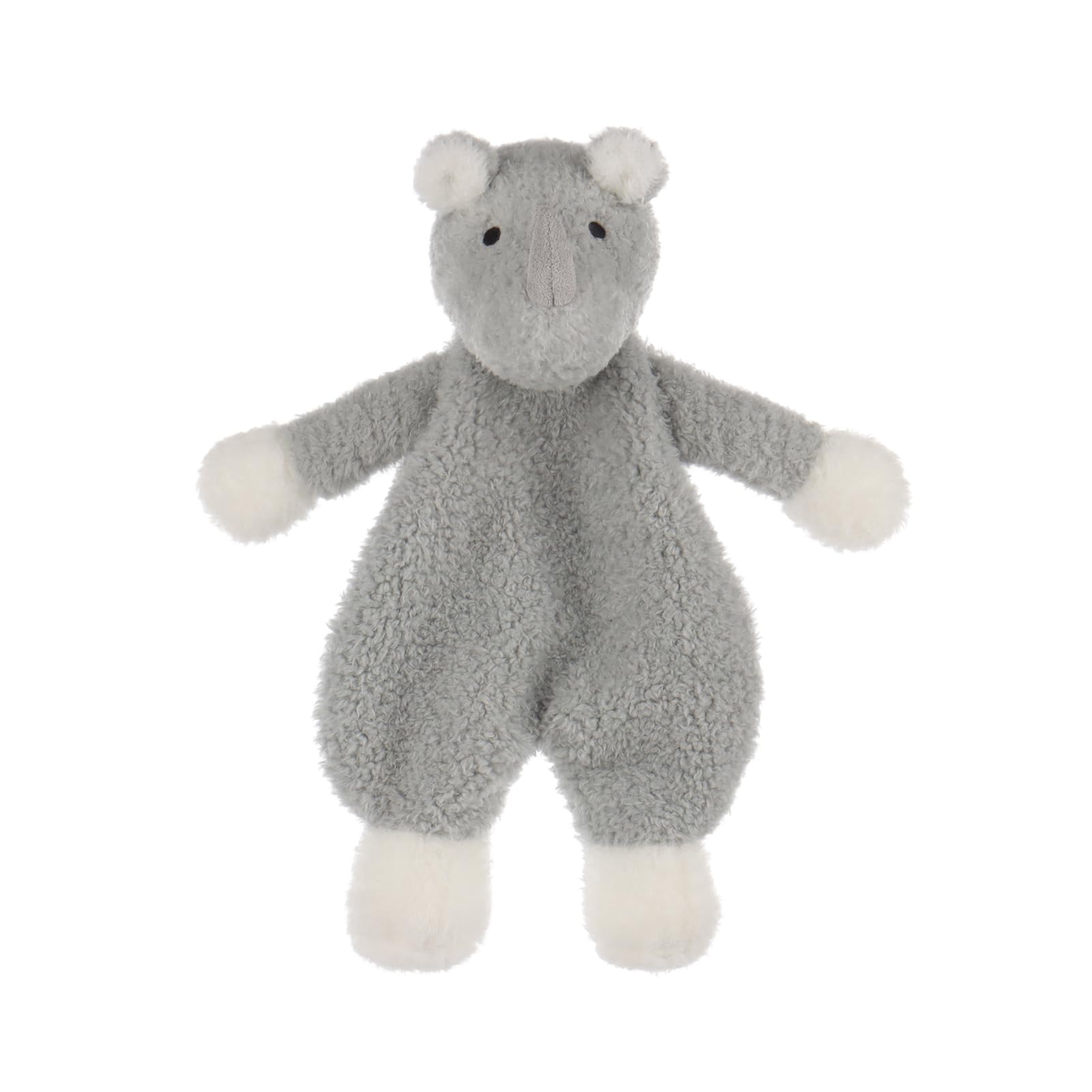 Apricot Lamb Rhino Soft Loveys for Babies, Security Blanket for Baby Boy and Girl, 10.3 Inches for Infant and Toddlers