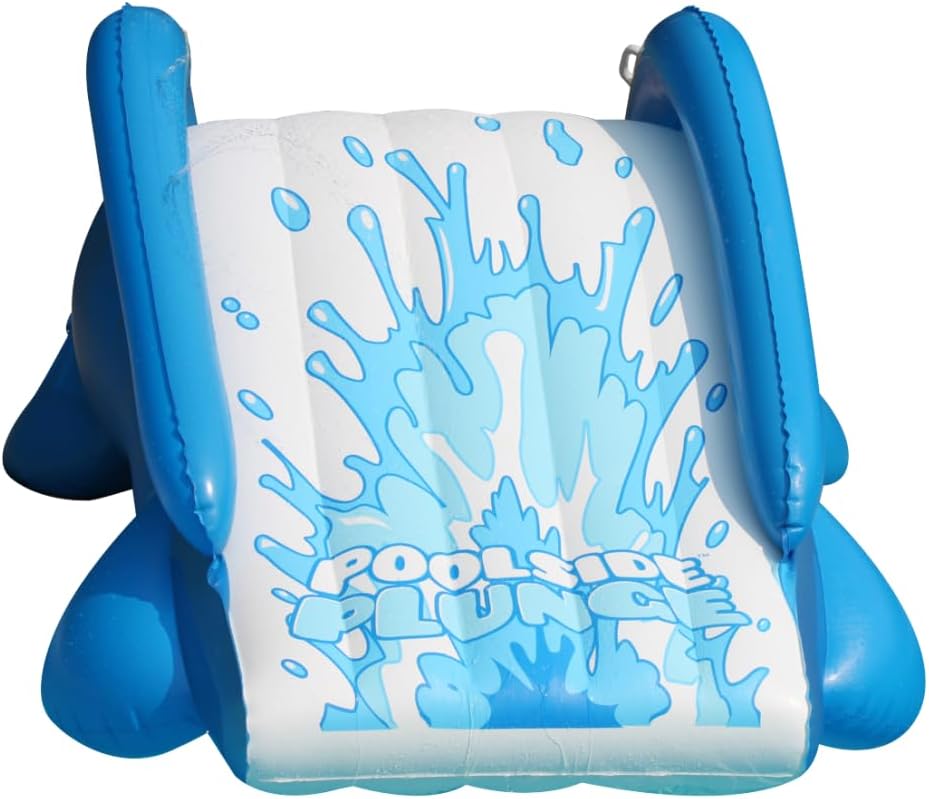 Rave Poolside Plunge (67 X 33 X 33-Inch, Blue/White)