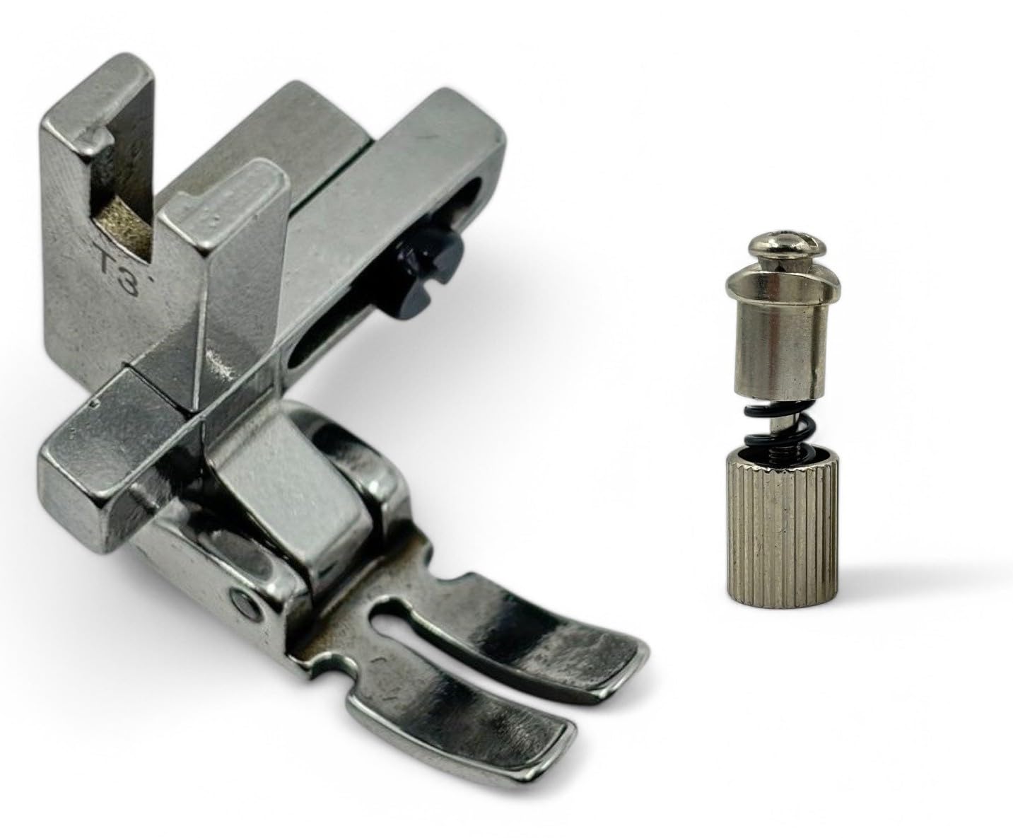 REENA T3 Universal 3-in-1 Presser Foot, Adjustable Left Center Right, for Single-Needle Industrial Lockstitch Machines, Fits Jack Juki Gemsy. (T3 + Quick Changer Adapter)-image-34