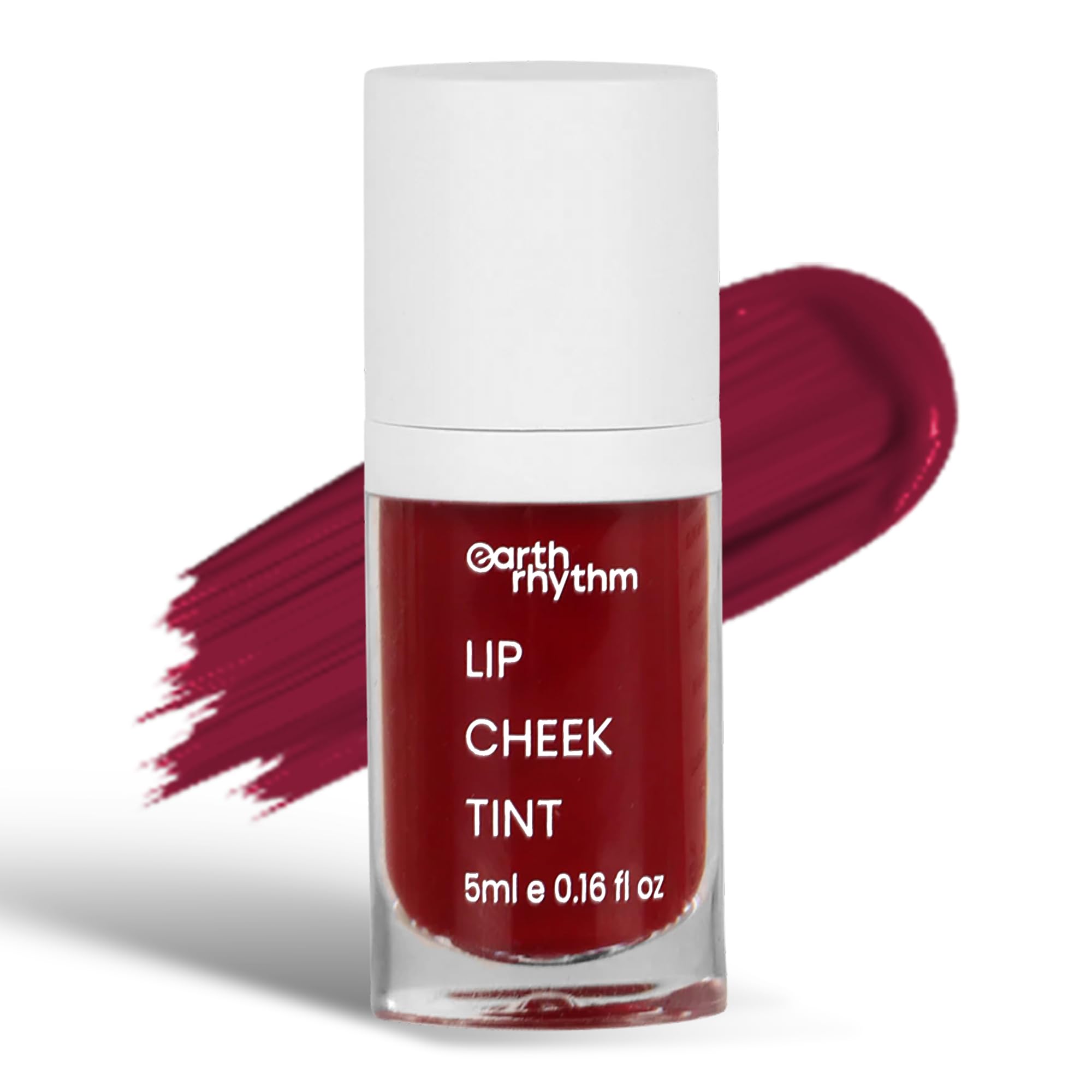 Earth RhythmLip & Cheek Tint Brandy, Natural, Vegan Friendly - 5 GM