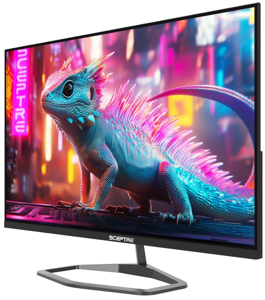 Image of Sceptre New 32-inch 2K QHD Prime Gaming Monitor 2560 x 1440 up to 210Hz sRGB 115% 1ms DisplayPort HDMI Type-C Build-in Speakers, Machine Black 2026 ((E325B-QW200D Series)