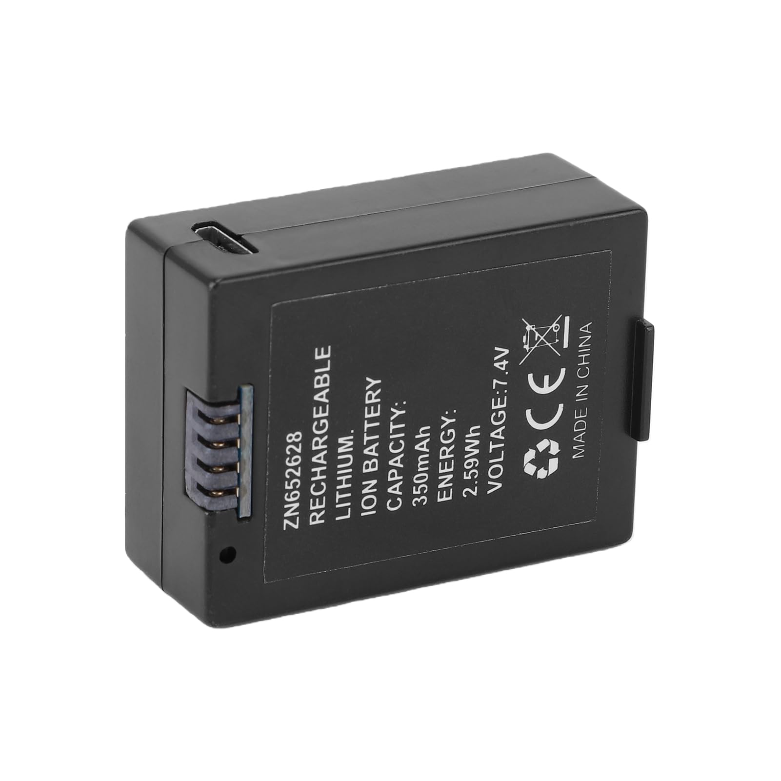 Jectse Batterie pour Hélicoptère RC, 7,4 V 350 MAh, pour RC Era C187