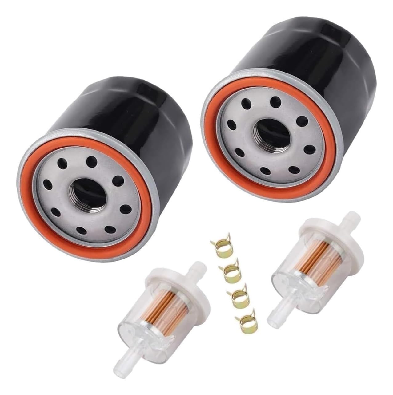 49065-0724 Filtro de Aceite Compatible con Kawasakj 49065-2071 Reemplazo for 49065-2086 Motores de 4 Tiempos Cortacésped FB460V FC420