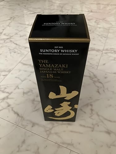 Amazon.co.jp: Suntory Yamazaki 18 Years Single Malt Whiskey, 23.7
