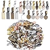 Pendant Connector,120 Pieces Tibetan Style Alloy Glue-on Flat Pad Bails Shovel Shape Pendants Charms Connector Hanger for Jewelry Making,6 Styles in 5 Colors
