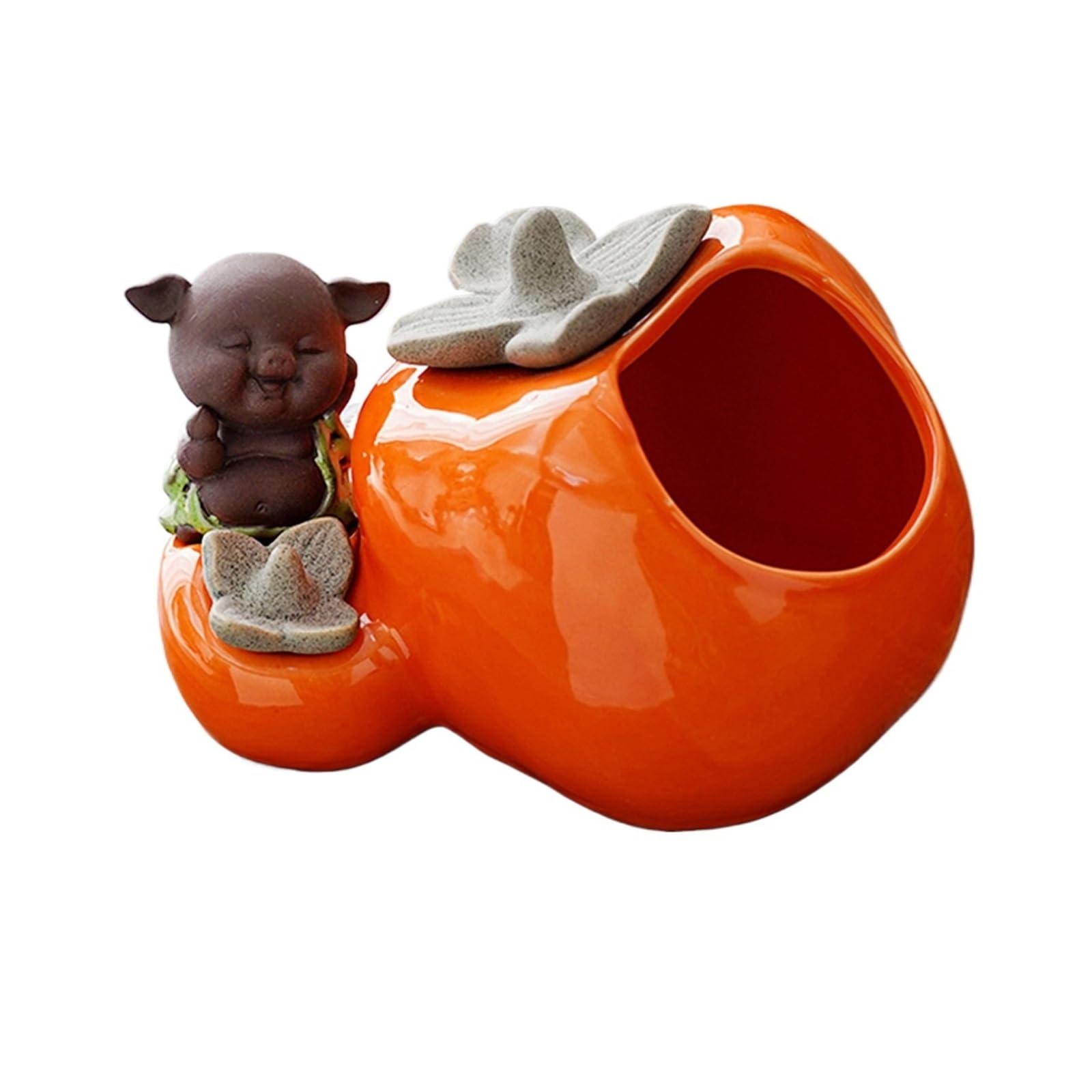 Ashtray Ceramic,Windproof Desktop Smoking Ash Tray Decoration