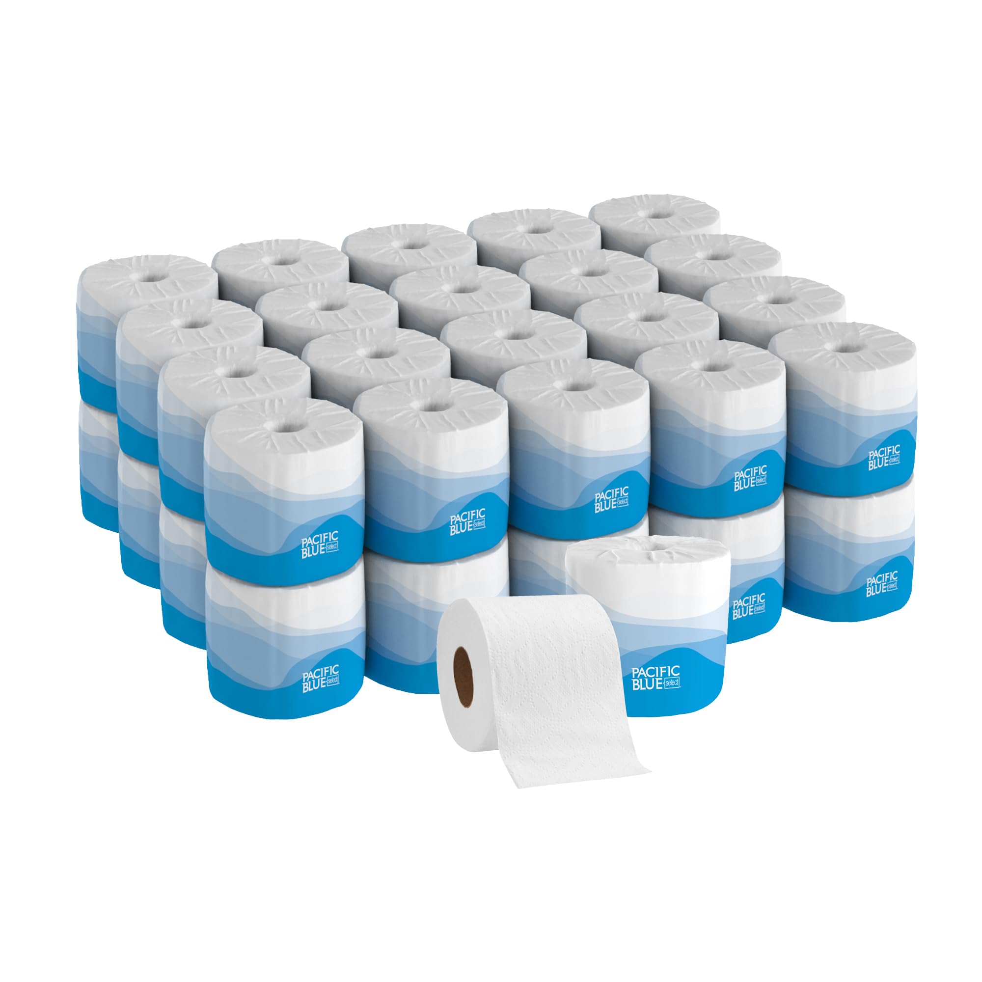 Amazon.com: Pacific Blue Select 2-Ply Embossed Toilet Paper