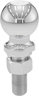 CURT 40021 Chrome Trailer Hitch Ball, 6,000 lbs, 2-5/16-Inch Diameter, 1 x 3-Inch Shank